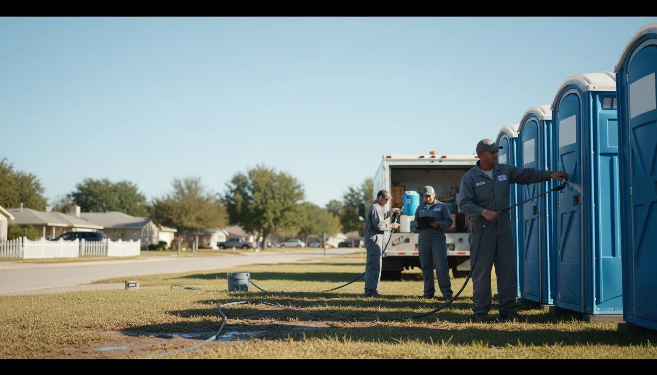Long-Term Portable Toilet Rental in Hot Springs, AR near me